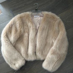 House of CB "Milania" Faux Fur Coat